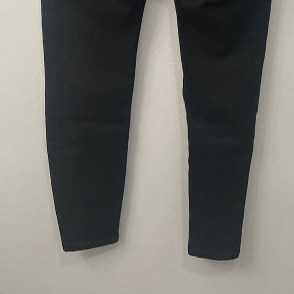 ZARA WOMAN STRAIGHT LEG SKINNY JEANS, SIZE US 8, BLACK - Picture 6 of 9